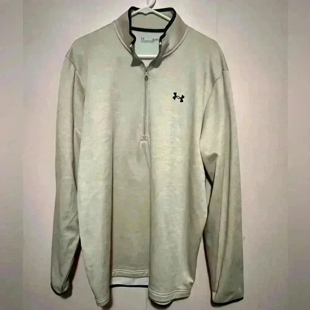 Men's Under Armour Storm SweaterFleece Quarter Zip Sz XL Tall